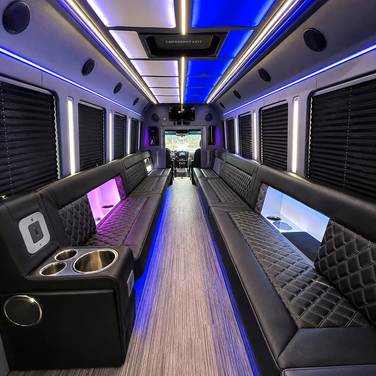 party bus rentals for smaller seattle concert venues and club shows