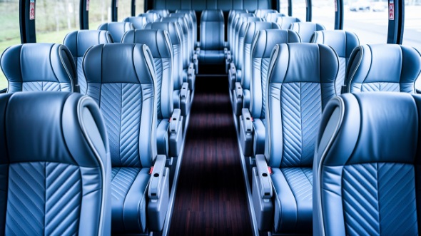 50 passenger charter bus interior kent