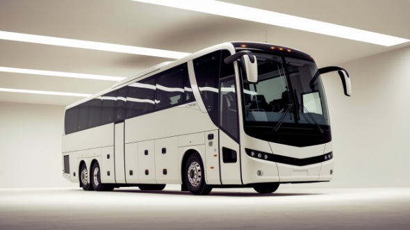 54 passenger charter bus kent