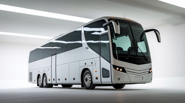 55 passenger charter bus kent
