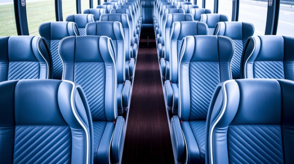 56 passenger charter bus interior kent