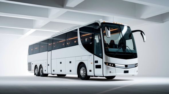 56 passenger charter bus kent