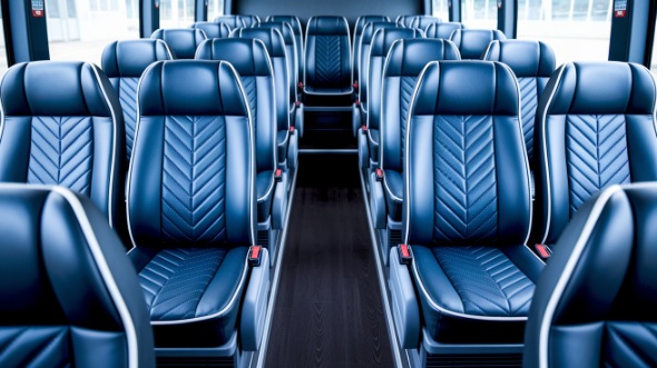seattle 15 passenger minibus inside