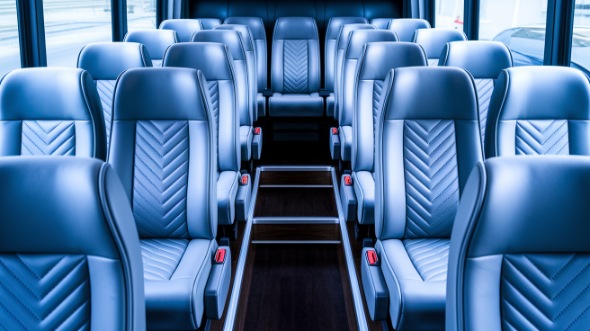 seattle 30 passenger minibus inside