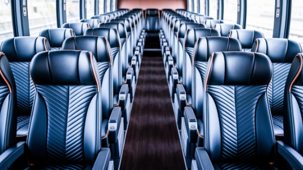 seattle 54 passenger charter bus rental