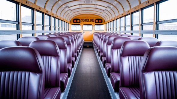 seattle school bus rental inside